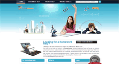 Desktop Screenshot of homeworkeasy.com