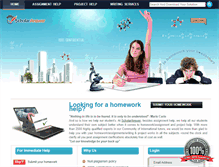 Tablet Screenshot of homeworkeasy.com